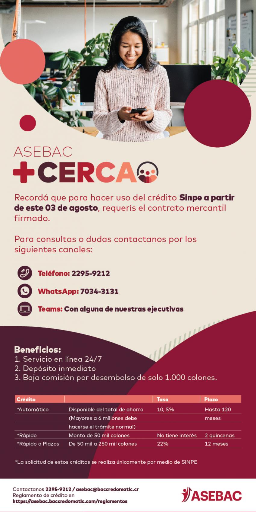 Comunicado Recordatorio SINPE