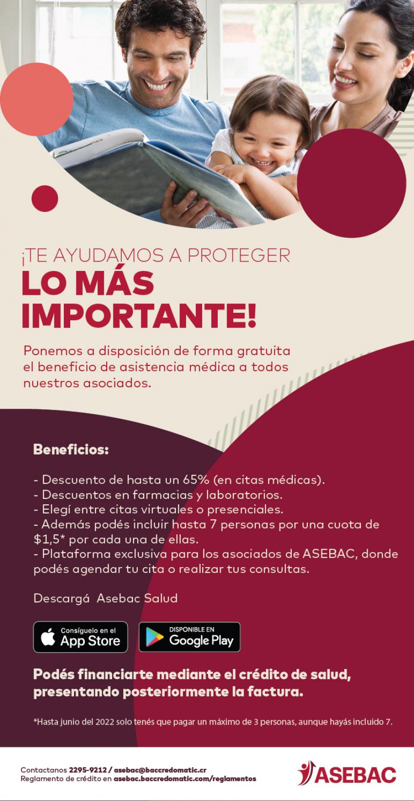 Campaña recordatorio Asistencia Médica 